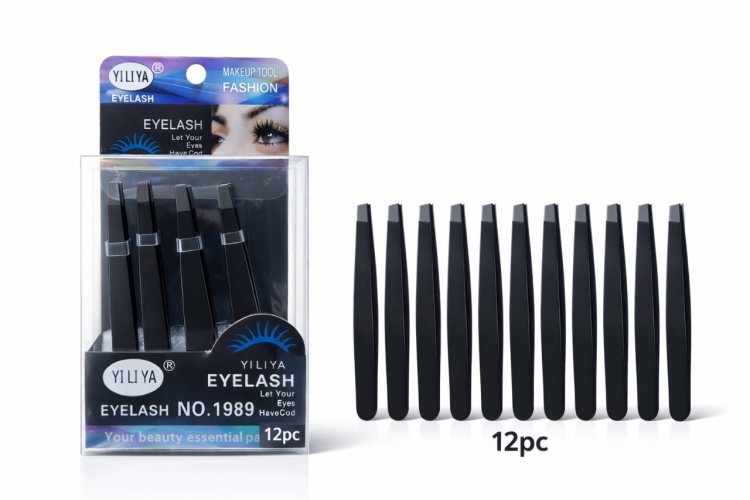 ملاقط حواجب يلو النخب الأول عدد 12 قطعة 