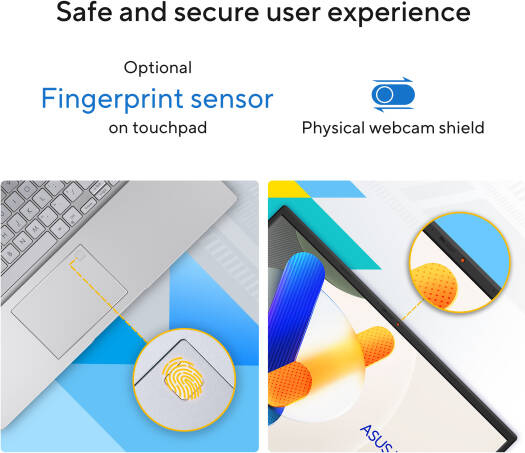 ASUS VIVOBOOK 15 X1504VA-BQ592 - CORE 5 120U- 8GB DDR4- SSD 512GB  -15.6" FHD