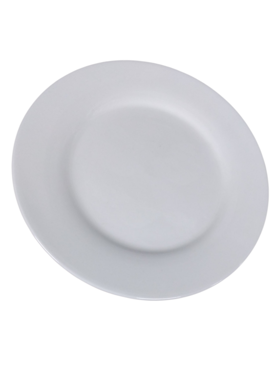 صحن ابيض عميق بورسلان 