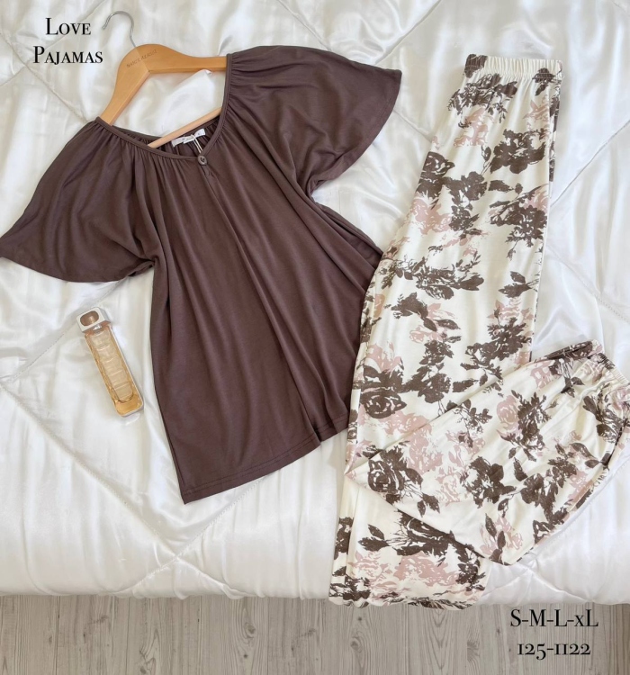 بيجامه فسيكوز قطن 1122