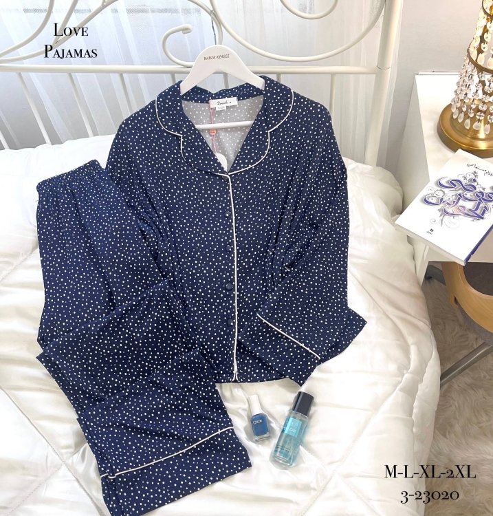 بيجامه فسيكوز  قطن 23020