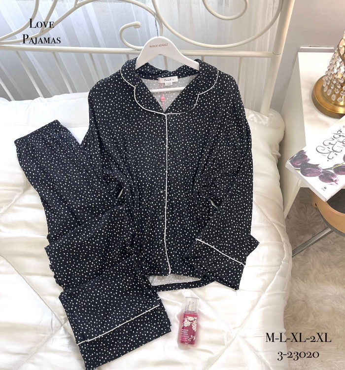 بيجامه فسيكوز  قطن 23020