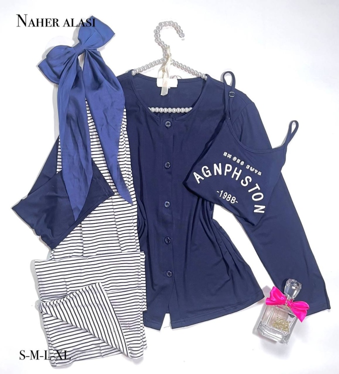 بيجامه 3 قطع 1069