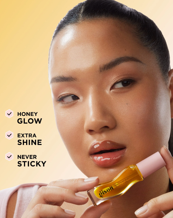 Gisou, Honey Infused Lip Oil - Honey Gold