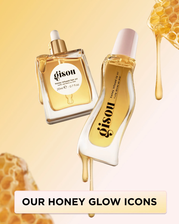 Gisou, Honey Infused Lip Oil - Honey Gold