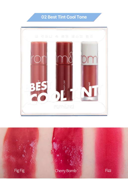 Romand, Best Tint Edition - 02 Cool Tone Pick
