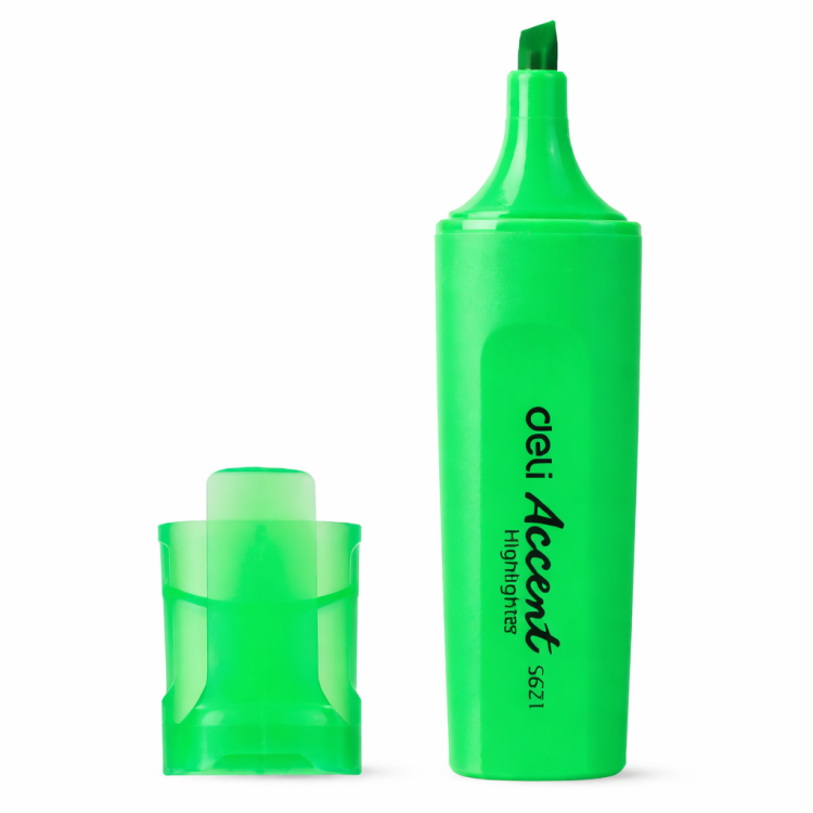 قلم تظليل على الكتابة اخضر