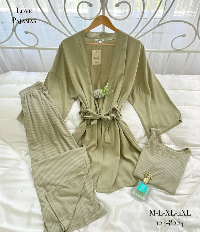 بيجامه 3 قطع 124-8224