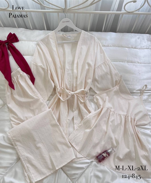 بيجامه 3 قطع 124-8054