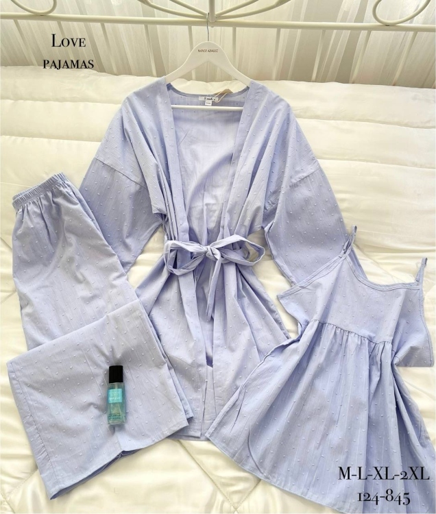 بيجامه 3 قطع 12454