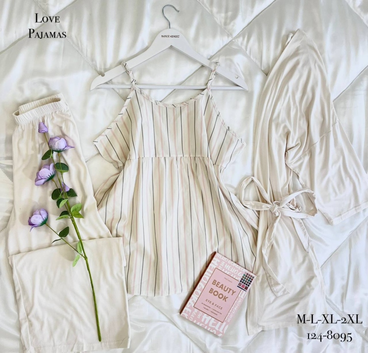 بيجامه 3 قطع 124-8095