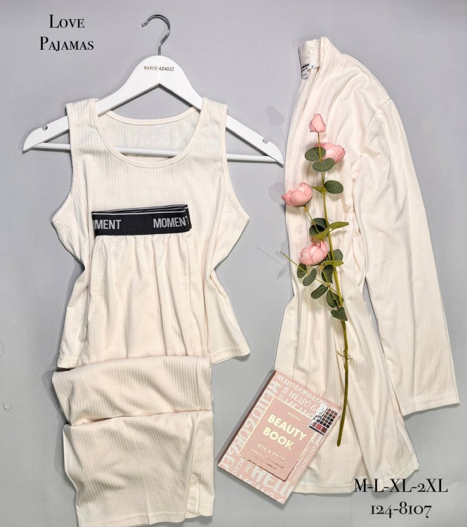بيجامه 3 قطع 124-8107