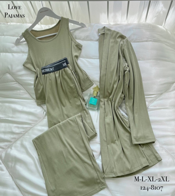 بيجامه 3 قطع 124-8107