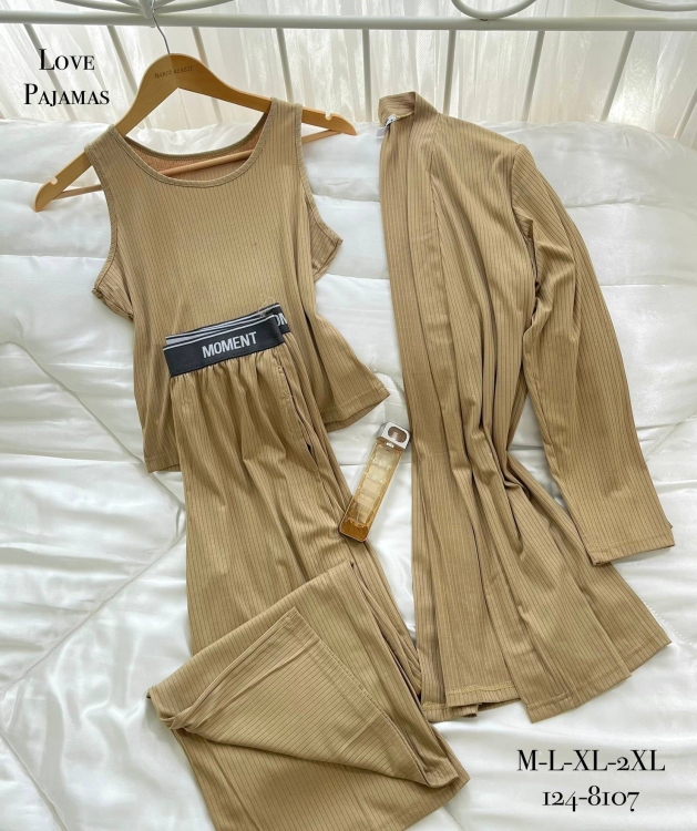 بيجامه 3 قطع 124-8107