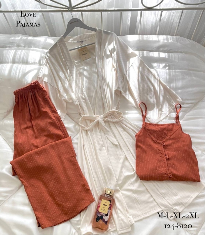 بيجامه 3 قطع 124-8120