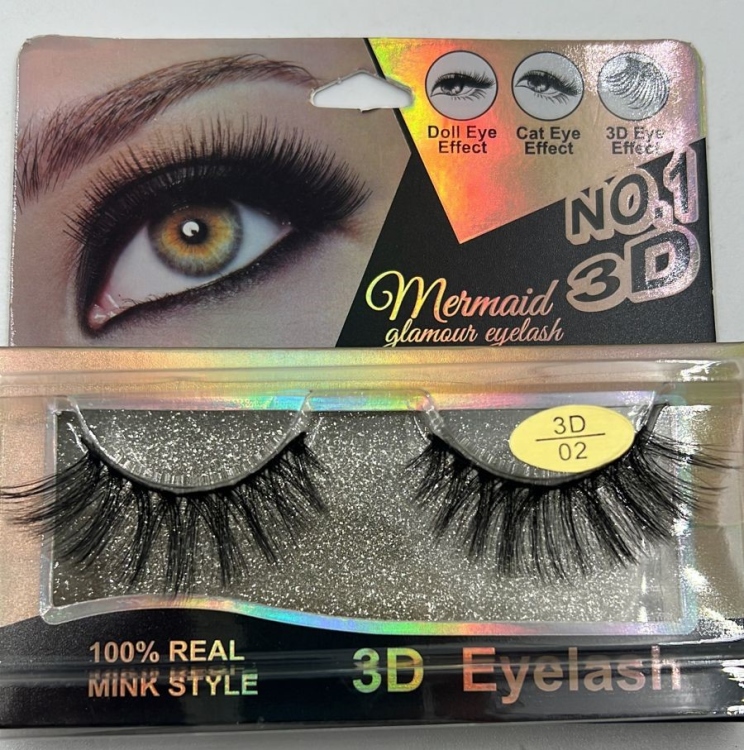 رموش تركيب mermaid glamour eyelash