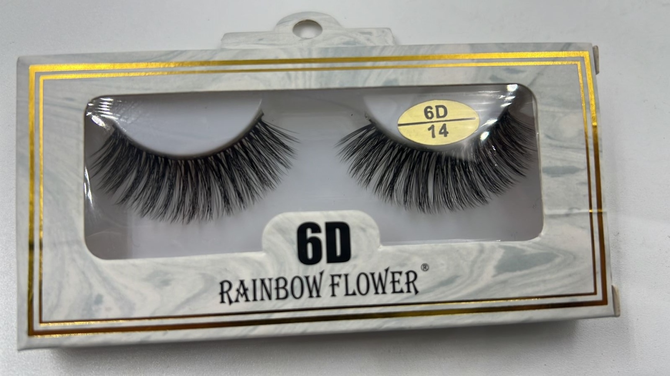 رموش تركيب Rainbow flower 6d