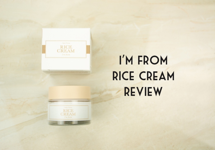 i'm from rice cream كريم مرطب الارز المفتح للبشرة