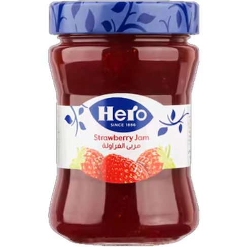 Hero Jam Strawberry 340 Gram