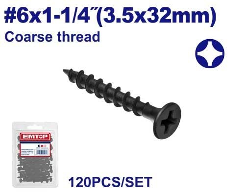 براغي جبسن بورد خشن EMXS1413A      3.5×32MM    