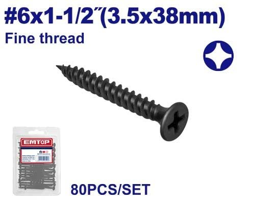 براغي جبسن بورد ناعم EMXS2415A       3.5×38MM  