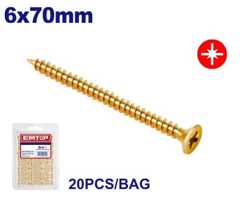 براغي شب بورد EMXS546E     6×70MM   