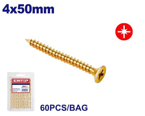 براغي شب بورد EMXS543A       4×50MM   