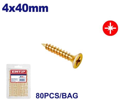 براغي شب بورد EMXS5438      4×40MM  