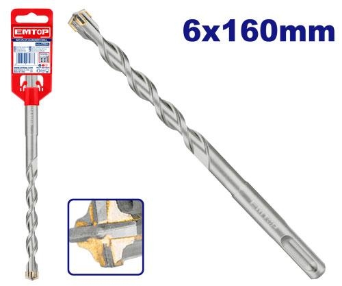 ريش حجر 4 روس EHDR220602    SDS PLUS   6*16MM