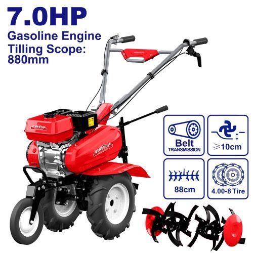 حراثه زراعي بنزين  7HP عرض الفراشي ETLR7502     88CM  