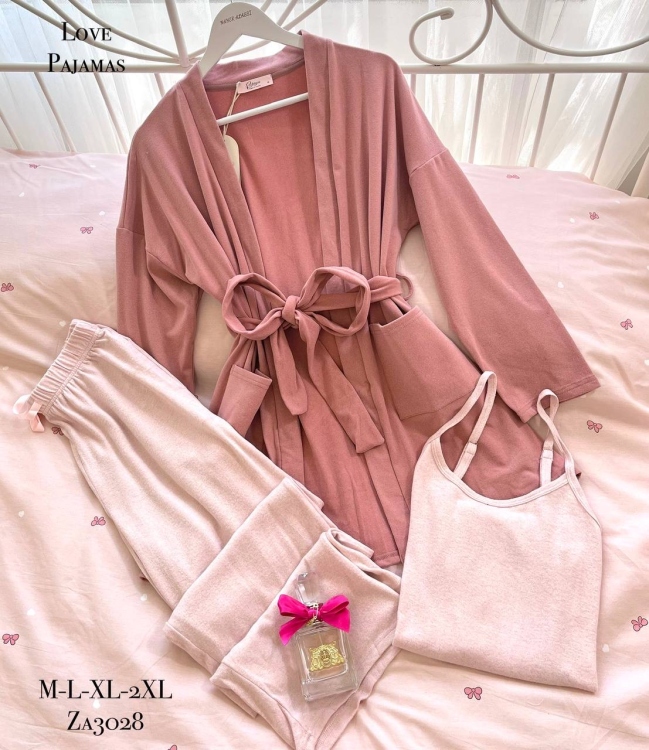 بيجامه 3 قطع 3028