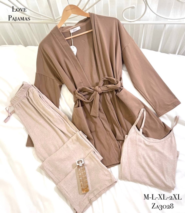 بيجامه 3 قطع 3028