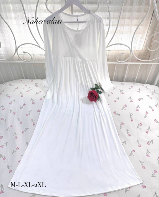 قميص نوم مكسي حمل ونفاس 