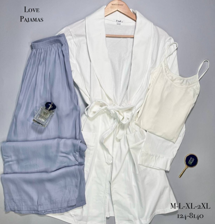 بيجامه 3 قطع 124-8140