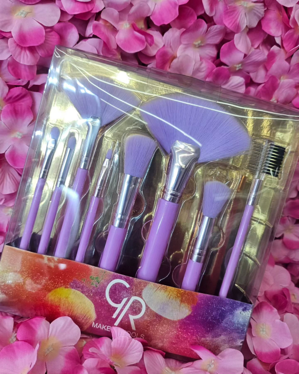 طقم فراشي مكياج 