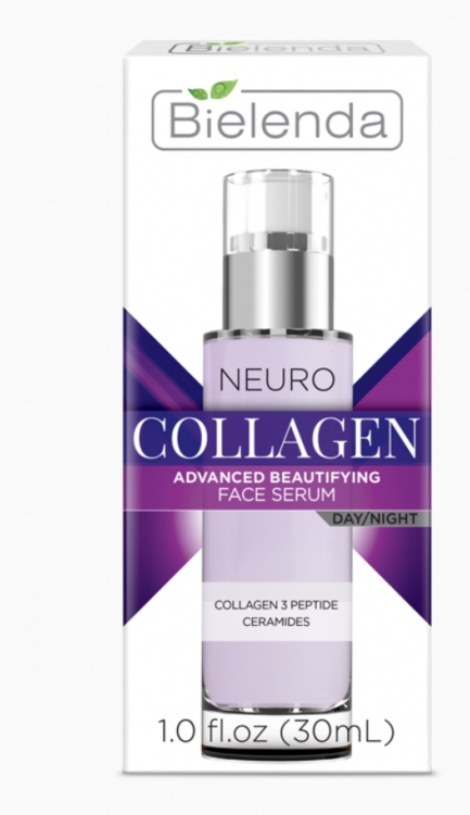 سيروم الكولاچين Bielenda لترطيب الوجه ضد التجاعيد