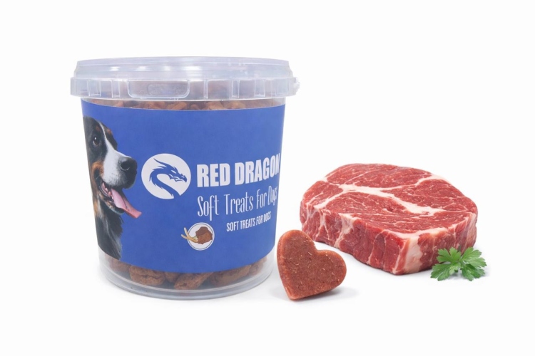 رد دراجون لحم بقري تريت سوفت للتدريب 