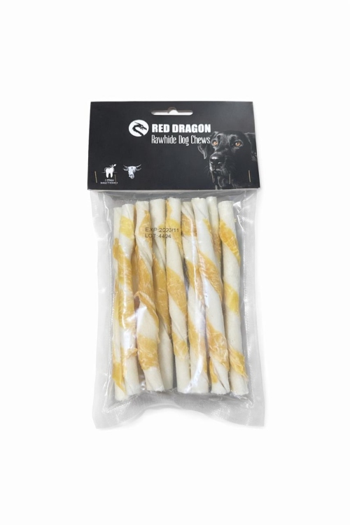 رد دراجون لفائف الدجاج 