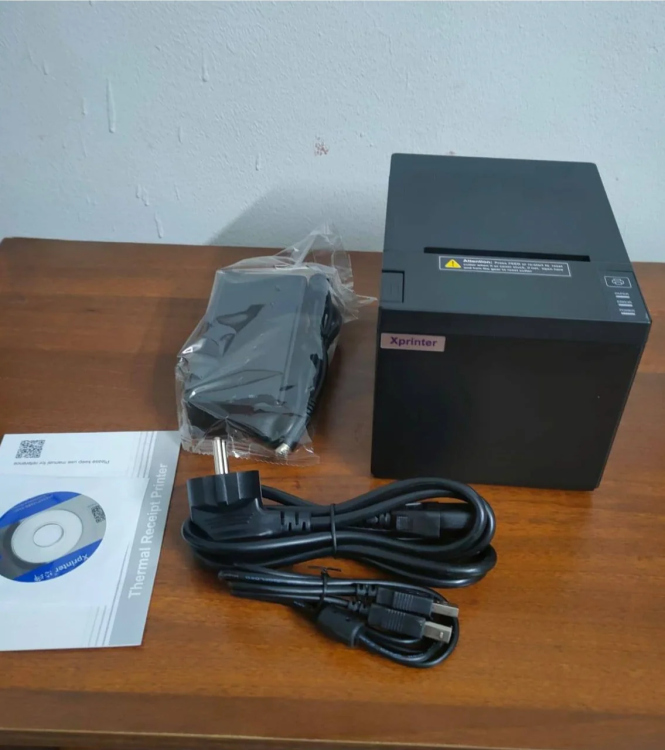 XPRINTER XP-Q807K THERMAL RECEIPT PRINTER USB+LAN ESC/POS - 230MM/S PAPER 80MM