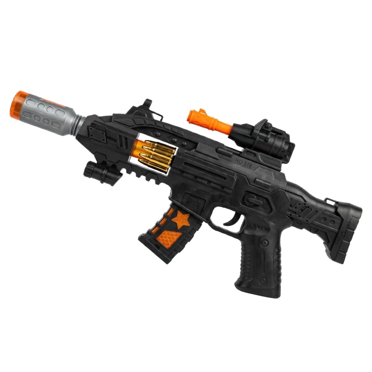 رشاش اطفال مع موسيقى واضاءة وبخار حجم 30 سم 