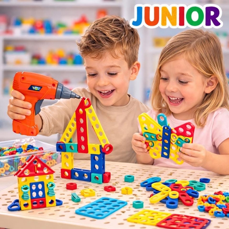 لعبة صندوق المهندس 5 في 1 214 قطعة