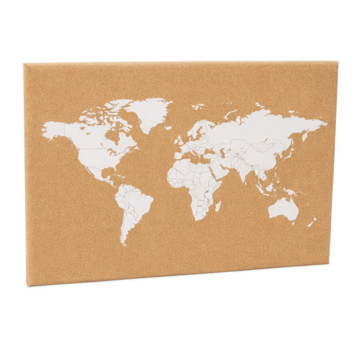 برواز خريطة العالم للديكور