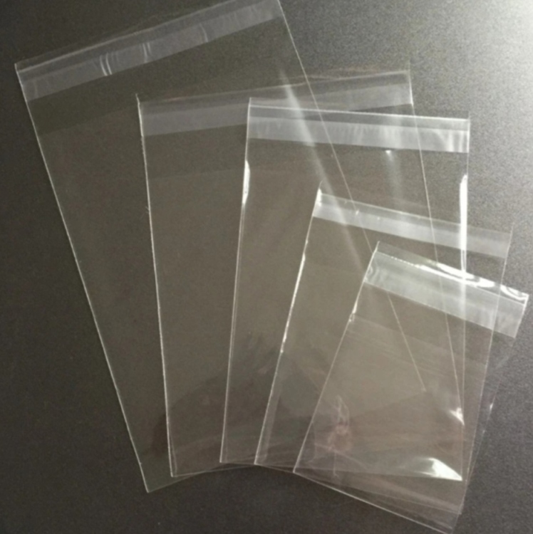 اكياس كوكيز شفاف مع لاصق 20×10 عدد 100