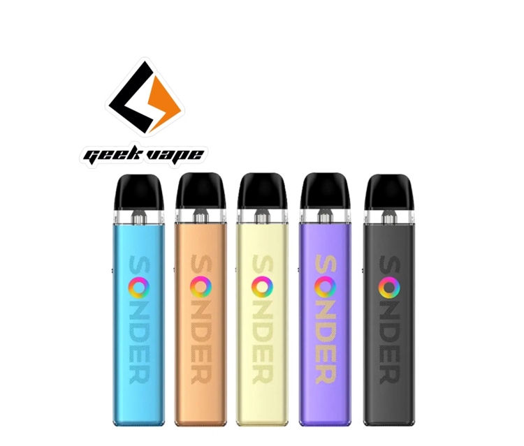 Geek Vape SONDER Q2  Pod Kit, Rechargeable, Refillable Vape Device - Assorted Colors 