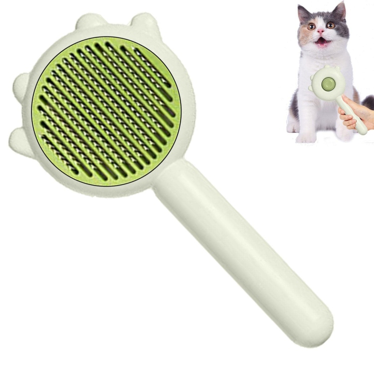 مشط بكبسة خلفية لإزالة الشعر عن المشط عالي الجودة 