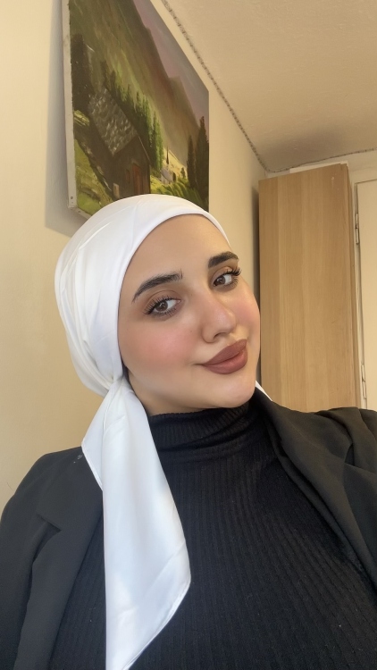 سكارڤ سادة ابيض 