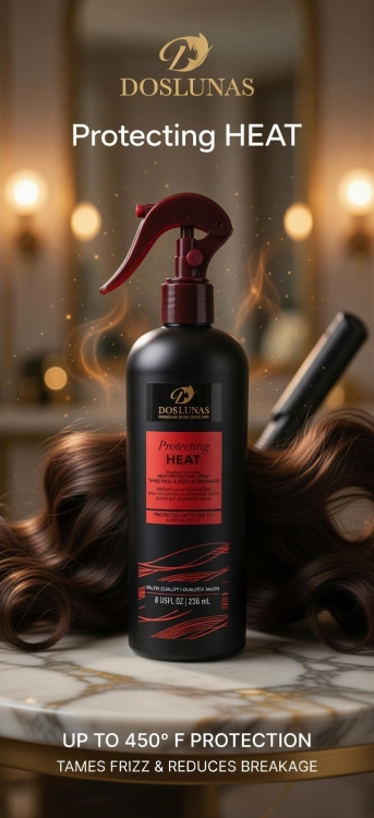 واقي حرارة للشعر DOSLUNAS 