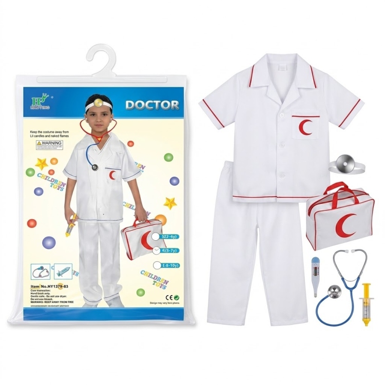ملابس شخصية طبيب للأطفال