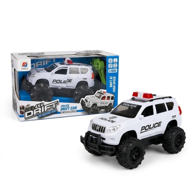 سيارة دفع رباعي شرطة لا سلكي 