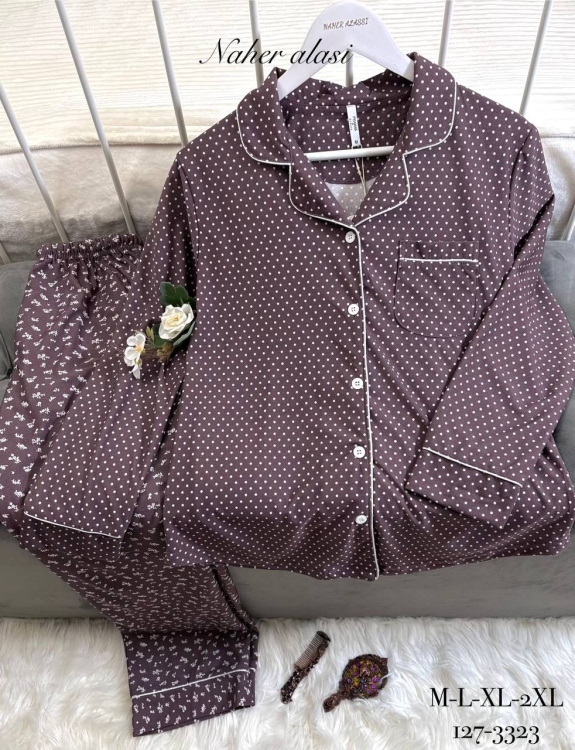 بيجامه قطعتين تي آر 3323